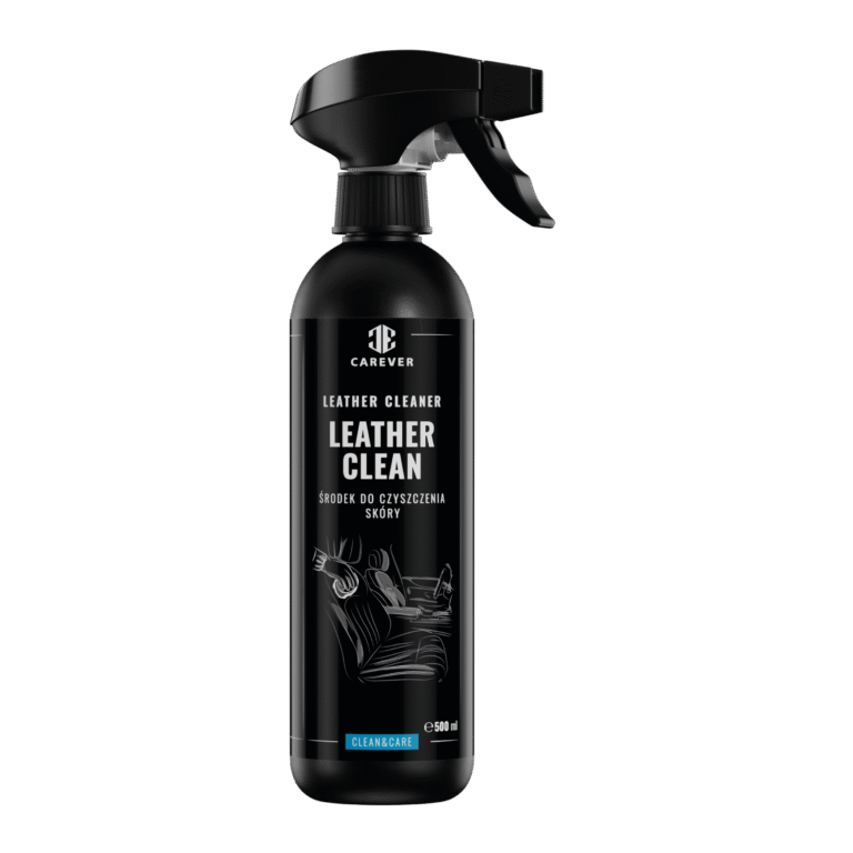 CAREVER LEATHER CLEAN – środek do czyszczenia skóry. Skuteczne odplamia i przywraca naturalny wygląd skóry