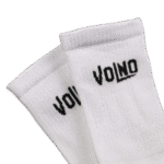 VOLNO WHITE FOX. Skarpety streetwear. Racing fever.