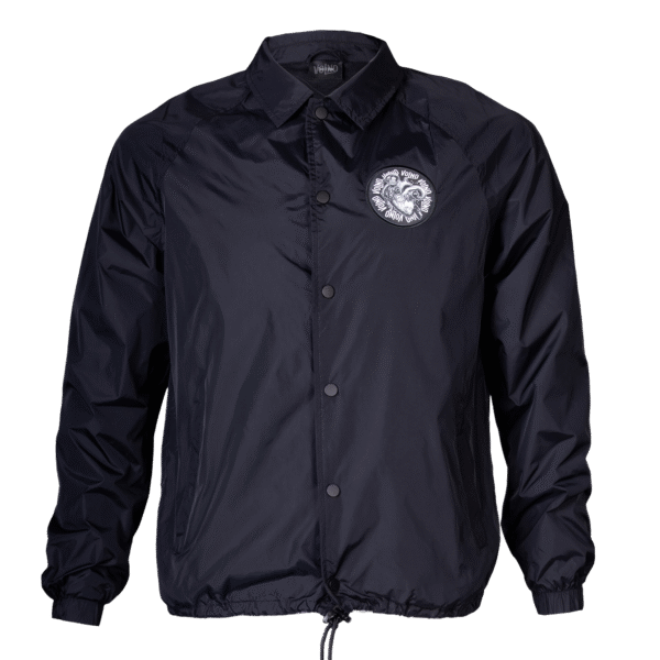 VOLNO BLACKJACK. Czarna kurtka bomber streetwear. Idealna na night drive.