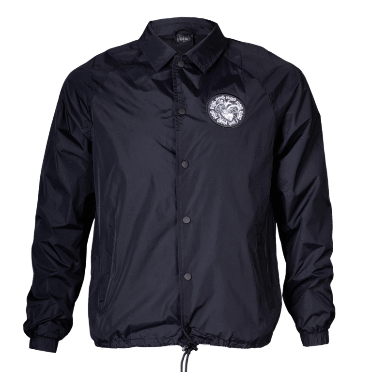 VOLNO BLACKJACK. Czarna kurtka bomber streetwear. Idealna na night drive.