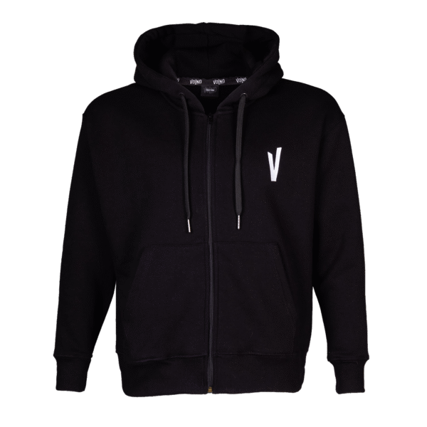 VOLNO ROBIN HOOD. Czarna bluza oversize. Streetwear w stylu pit lane.