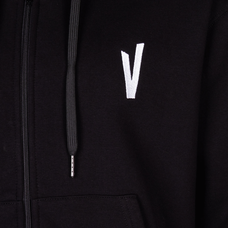 VOLNO ROBIN HOOD. Czarna bluza oversize. Streetwear w stylu pit lane.