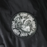 VOLNO BLACKJACK. Czarna kurtka bomber streetwear. Idealna na night drive.