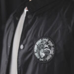 VOLNO BLACKJACK. Czarna kurtka bomber streetwear. Idealna na night drive.